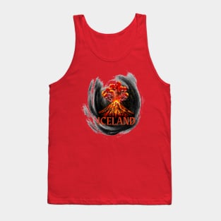 Iceland, land of fire and ice Tank Top